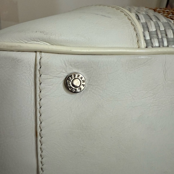 Tiffany & Co. Woven tote/satchel-white & Neutral tones - Picture 10 of 17